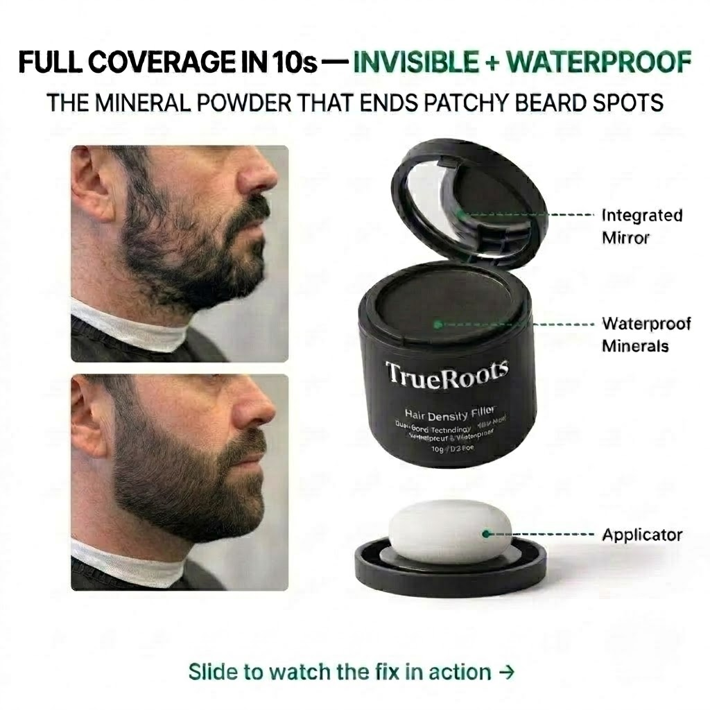 TrueRoots - Beard Filler Powder 2.0